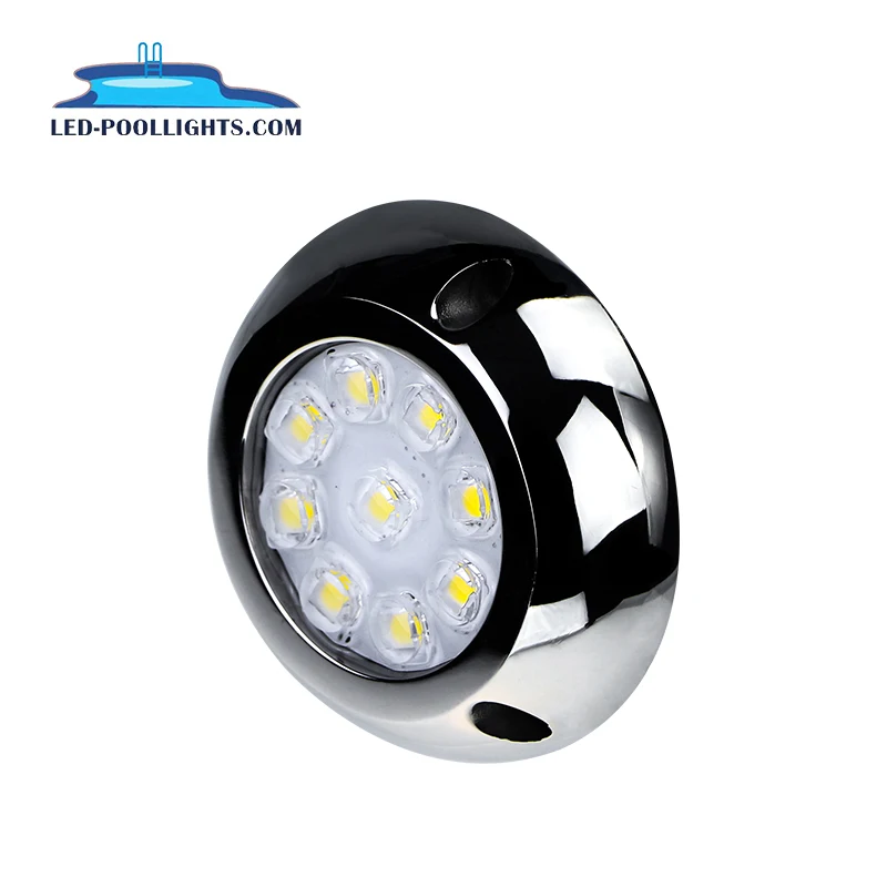 IP68 316 Stainless Steel Navigation Lamp RGB 10W AC12V Marine Light Ocean Light Coral Reef Tank marine underwater lights