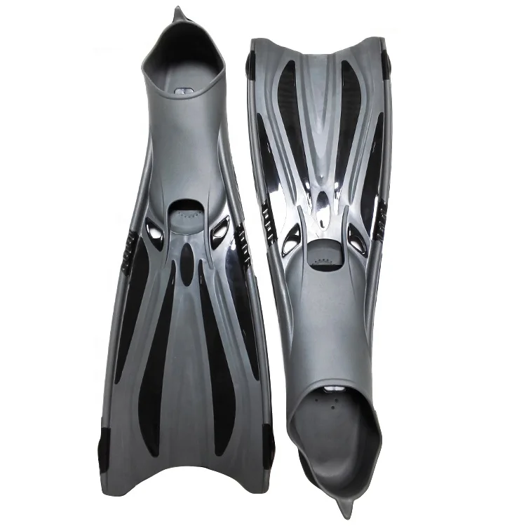Custom New Design Hot Sales Long Fins Scuba Freediving Fins Diving Flippers Custom Diving Equipment