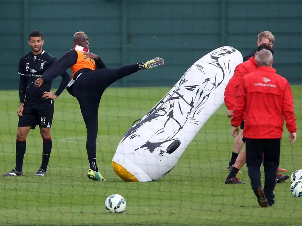 Inflatable soccer training dummy inflatable soccer dummy for sale