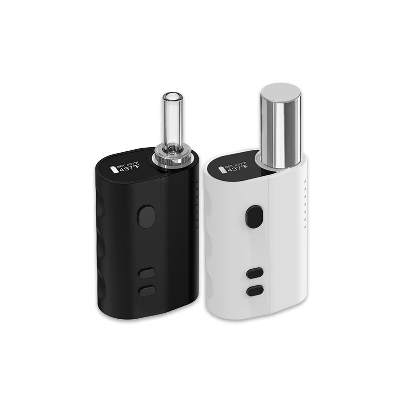 
Portable Heating Kit 1100mah Dry Herb Vaporizer with Ceramic Heating Chamber Dry Herb Box Mod 