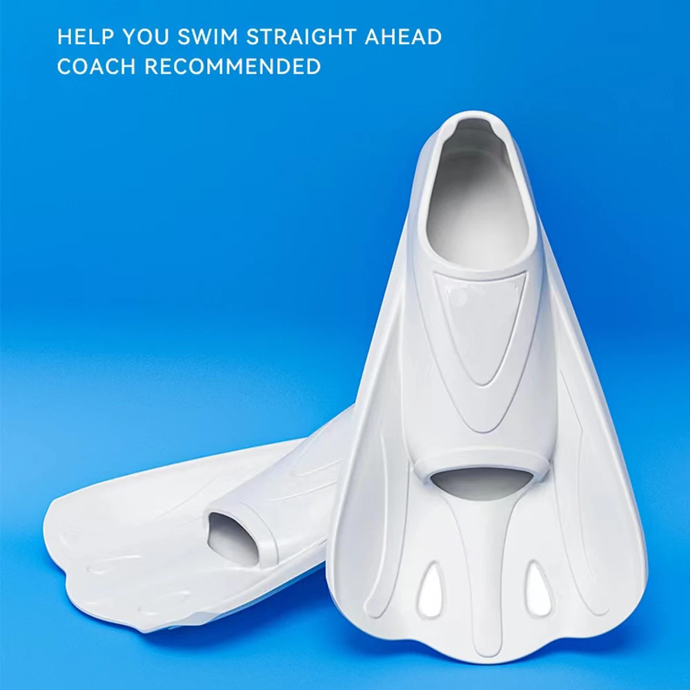 Wholesale New Custom Logo High Quality Silicone Short Fins Swimming Fins Professional Swim Flipper