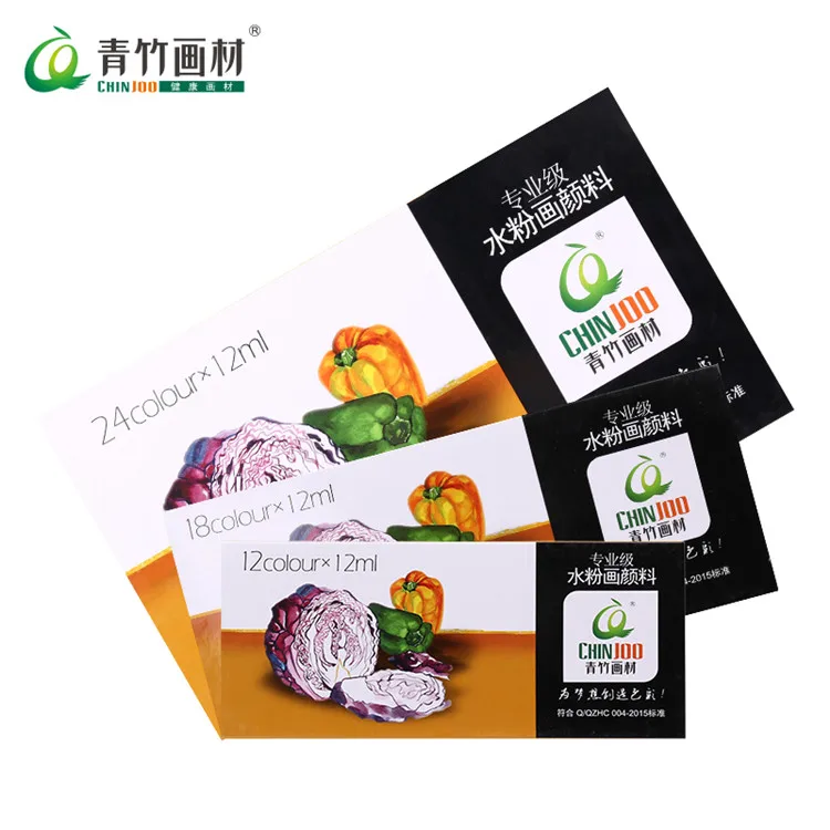 CHINJOO Gouache Paint Color Set Essential for Painting