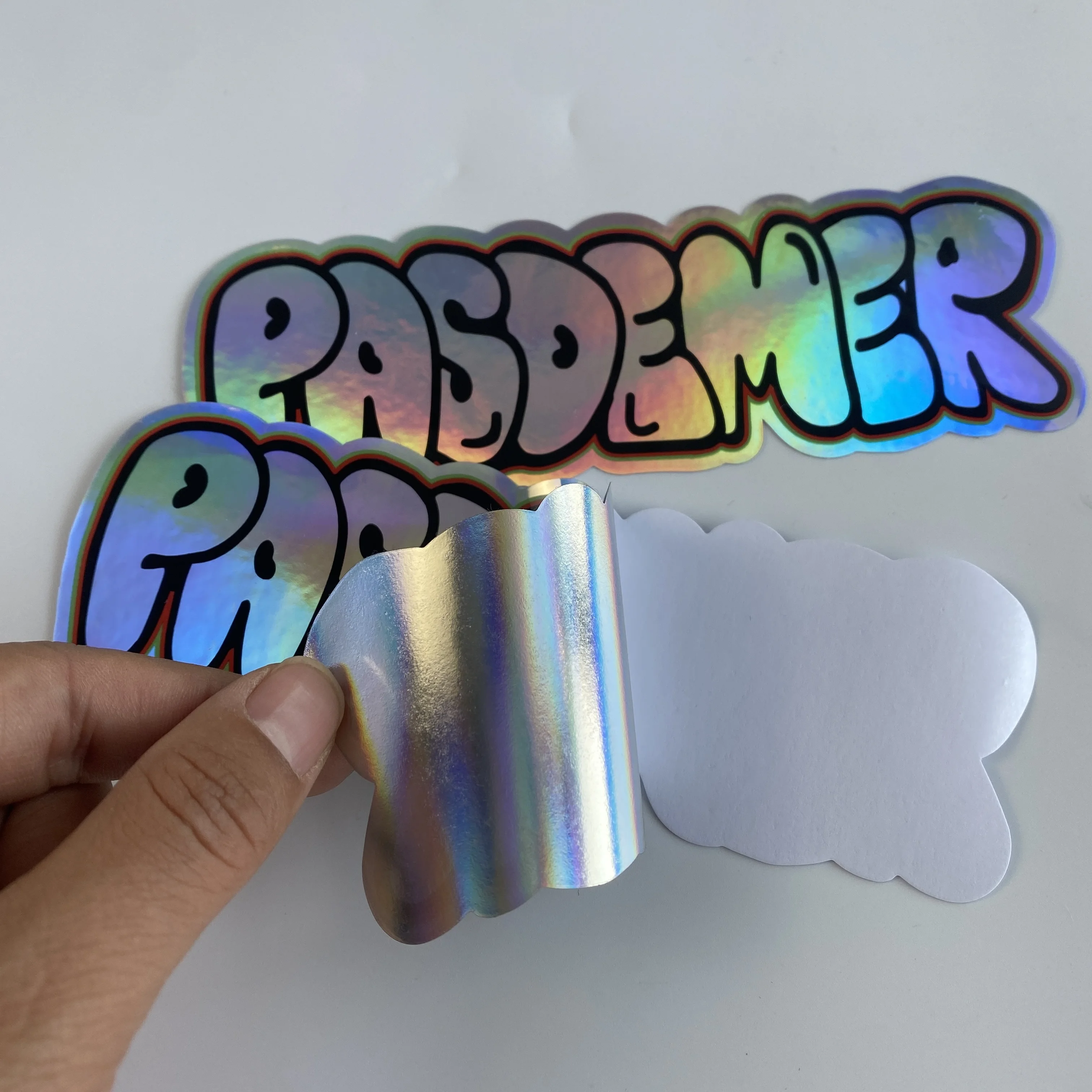 Custom high quality Printing Waterproof PVC Vinyl Custom Stickers Adhesive Label Logo Design UV Proof Die Cut Sticker