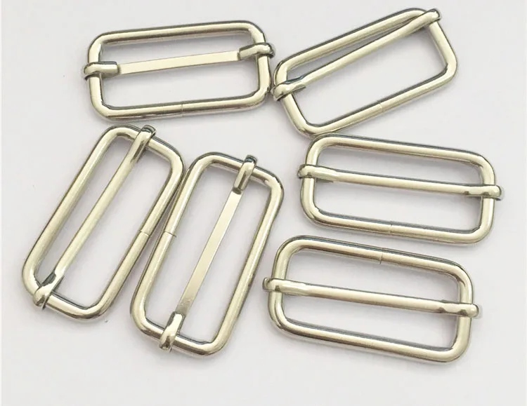 Металлическая пряжка triglide lides прямоугольная Регулируемая лямка скользящая Пряжка для чемоданов и сумок