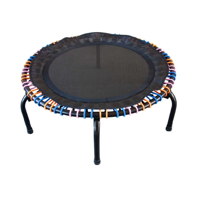40inch Round Exercise Cama Elastica Gym Fitness Trampoline Without Handle for Adults Workout Springless Trampoline