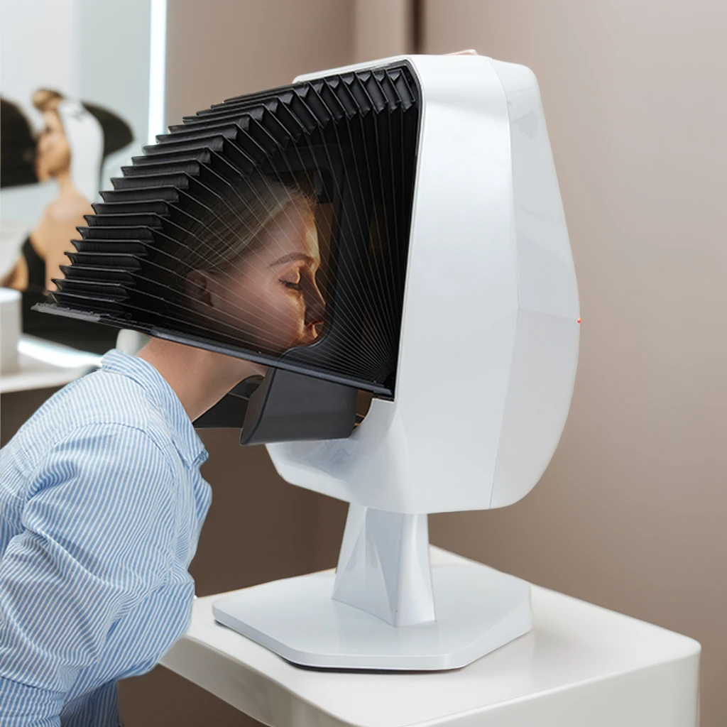 New Arrival Professional Wood Lamp UV Facial Skin Analyzer Beauty Equipment for Salon Model MC88 for US EU JP ZA Plugs