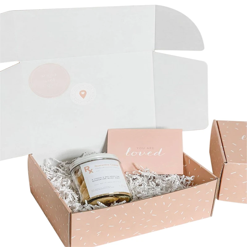 Custom Logo Printing Food Delivery Paper Pizza Packaging Box Shipping Box Mailer Box Packaged
