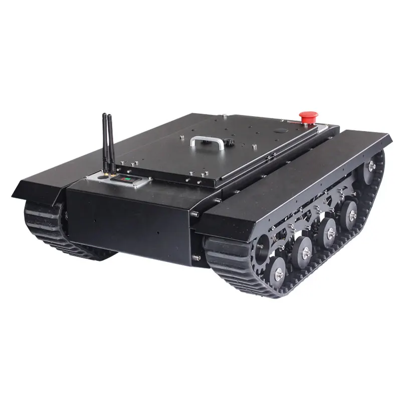 TR500S Chassis All-Terrain Chassis Rubber Track Assembled Load 50KG Robot Chassis Tank without Controller