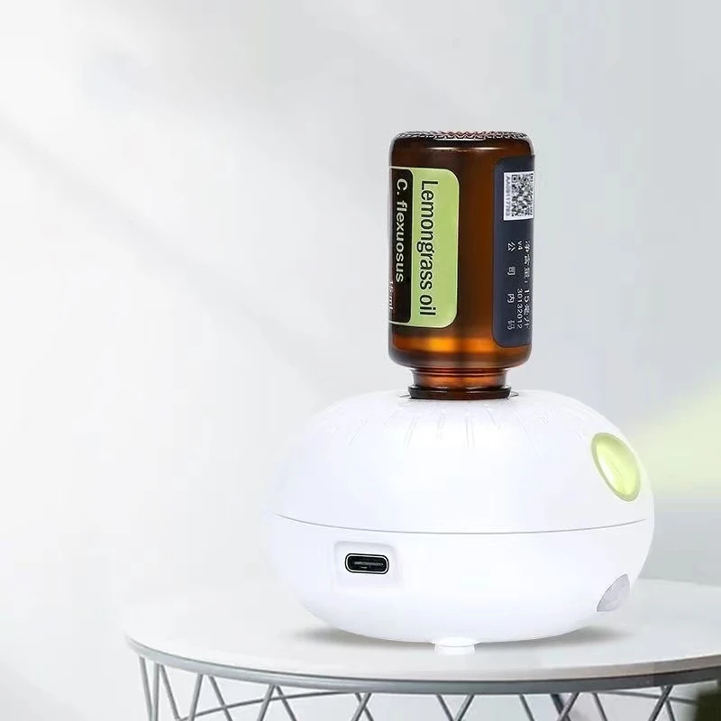 Portable Scent Waterless Aroma Essential Oil Car Aromatherapy  Air Diffuser Machine Smart Home Fragrance Mini Diffusers