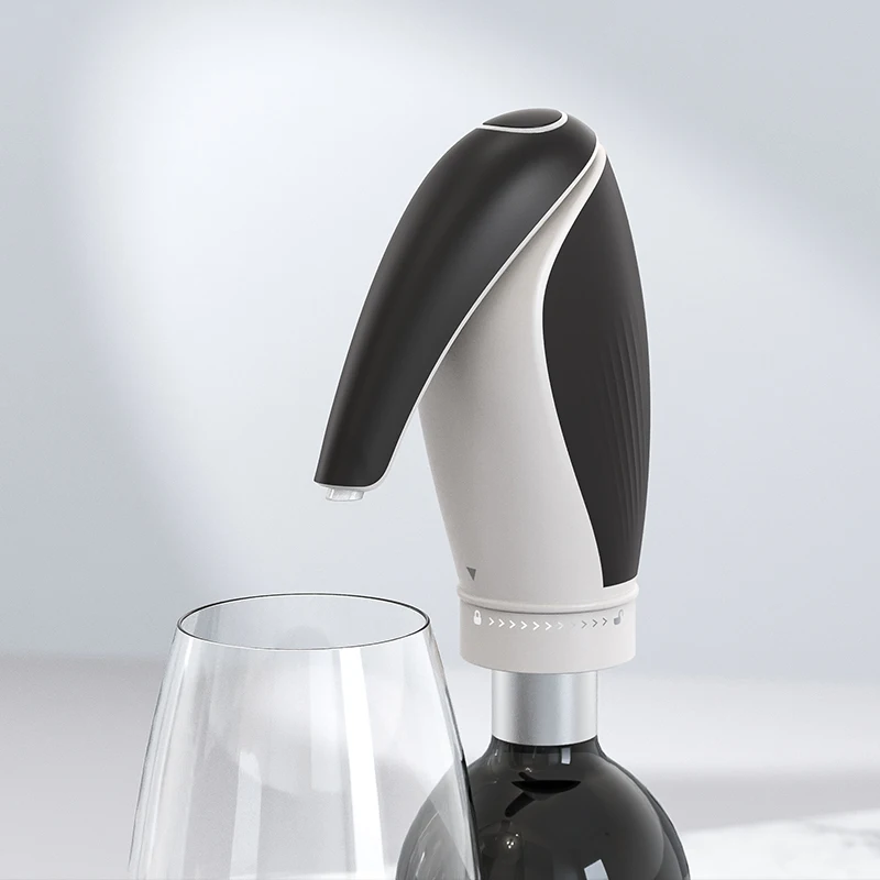 Custom Logo Wholesale One-Touch Electric Wine Aerator Pourer