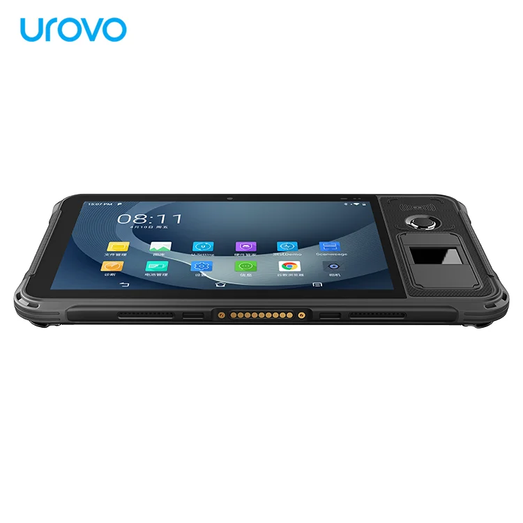 Промышленный планшет Android Urovo P8100 прочный однотонный 8-дюймовый портативный компьютер с Nfc Rfid считыватель пыли