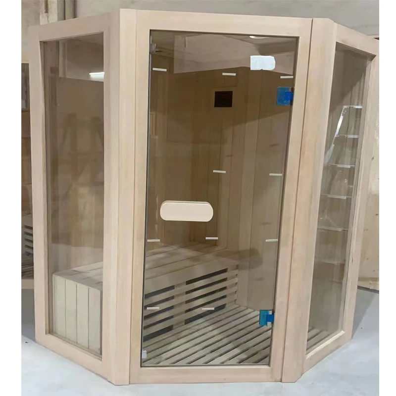 BALISI Indoor Infrared Sauna 3-4 Person Low EMF Mobile at Home Dry Steam Far