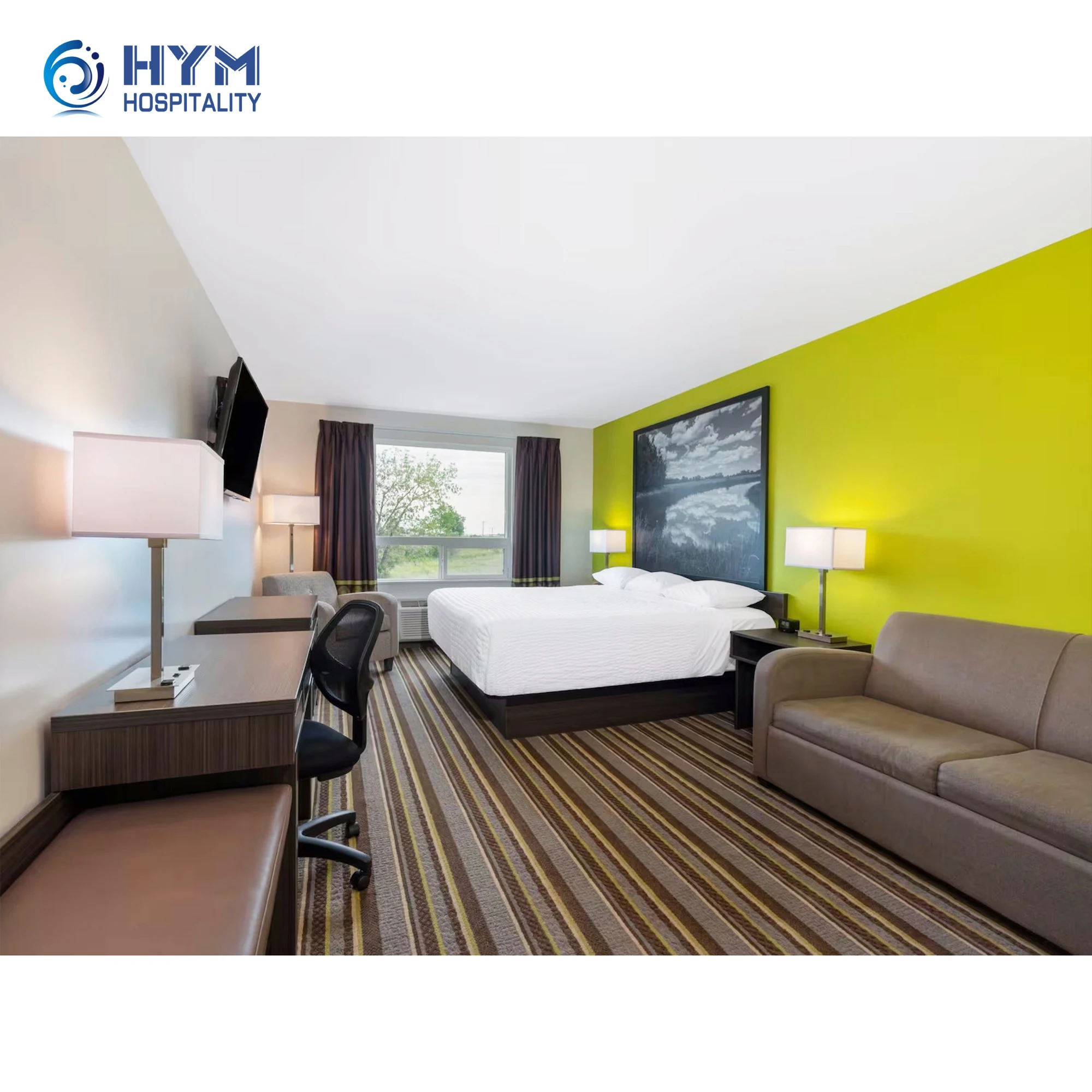 Новый Супер 8 дизайн от wyndham гостиничная мебель поставщик гостиничной мебели наборы для спальни
