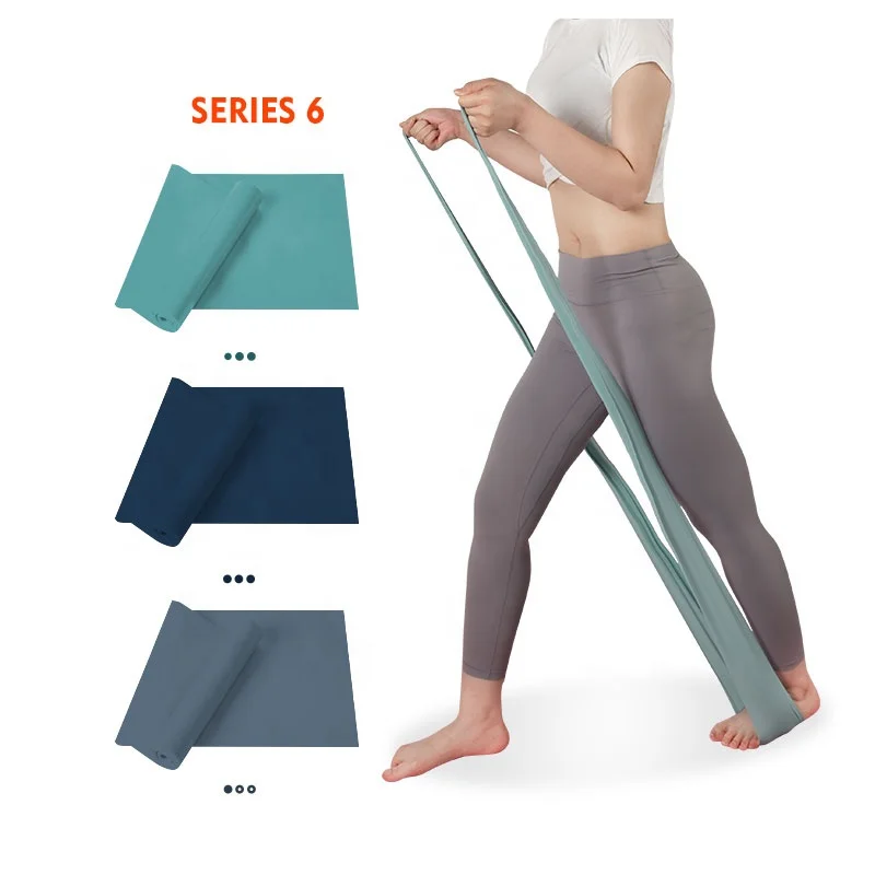 Protective TPE Safety Sleeve Anti Snap Resistance Bands Home Fitness Equipment Exercise Elastic Band