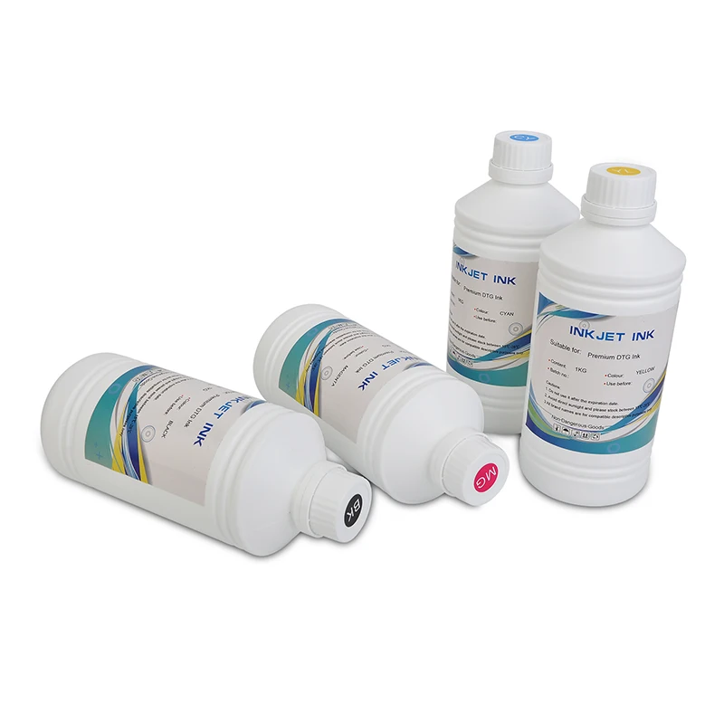 High fastness textile pigment DTG ink for Brother GT-381 384 Kornit storm 1000