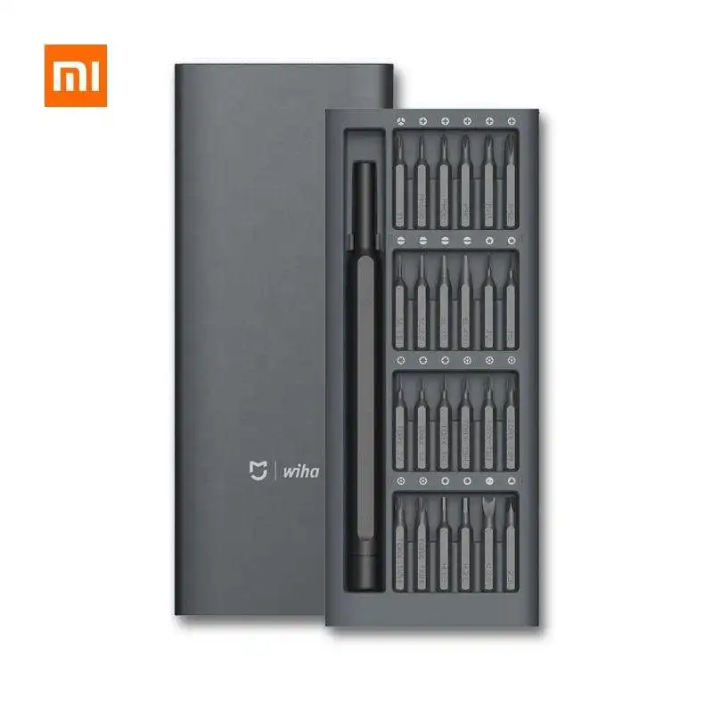 Xiaomi Precision Screwdriver Kit 24 Magnetic Bits Al Box ScrewDriver Xiaomi Daily Smart Home Set