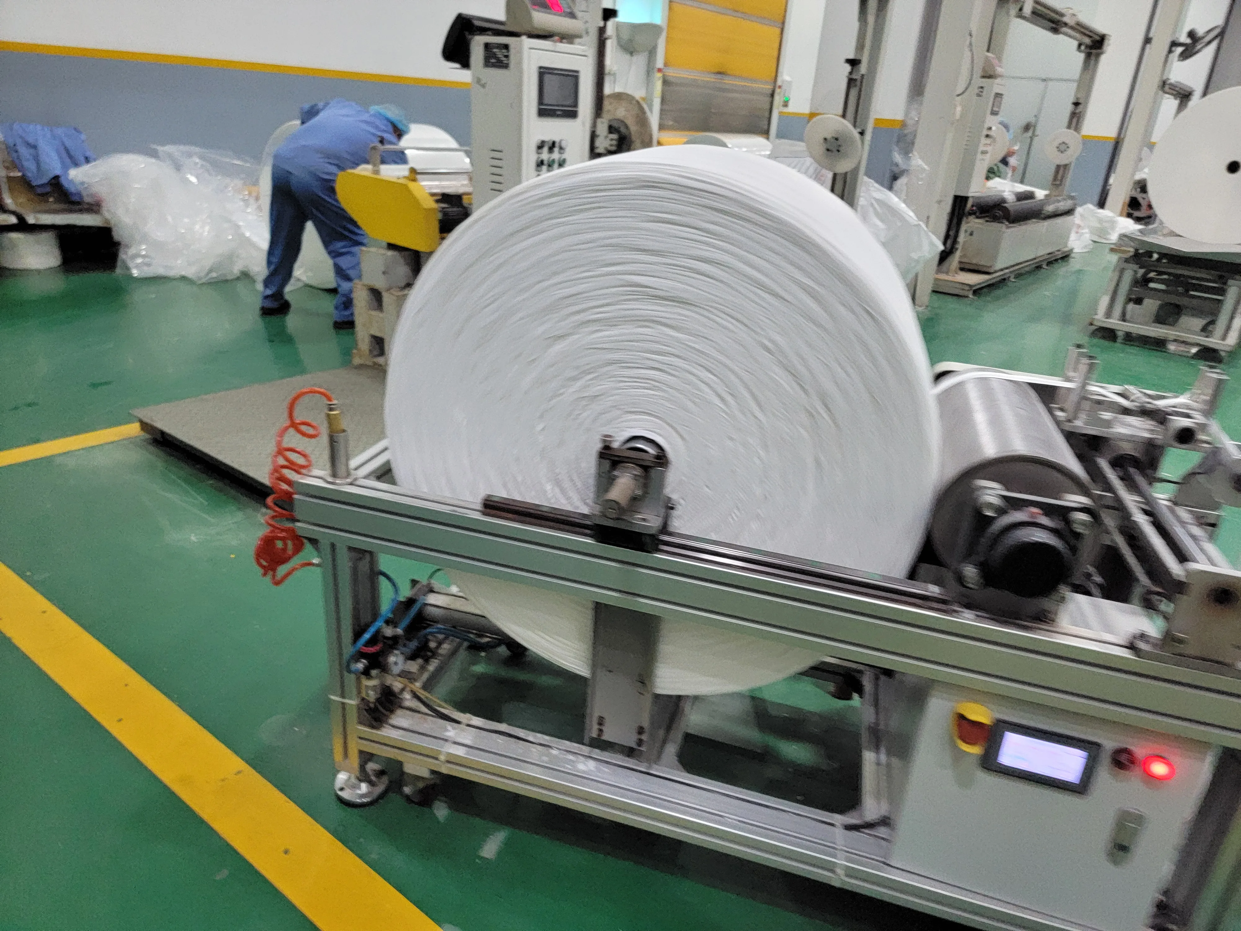 Spunlace Non Woven PP Polyethylene Viscose PET Pet Rayon Spunlace Nonwoven Fabric for Dry Wipes