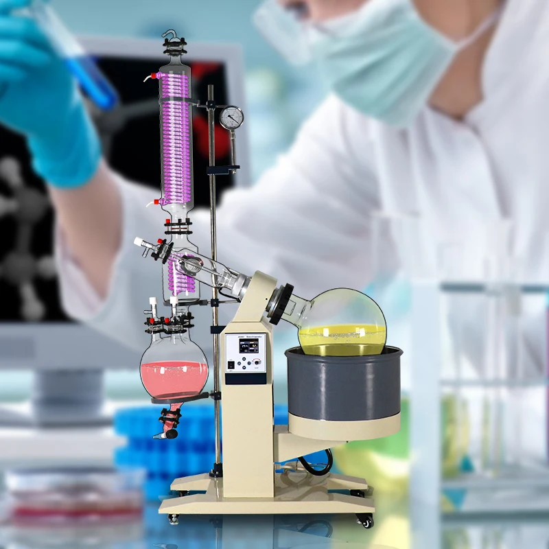 KRE-6020 лаборатории роторный испаритель/Rotovap/Rotavapor 20l с Электрический подъемный водяной