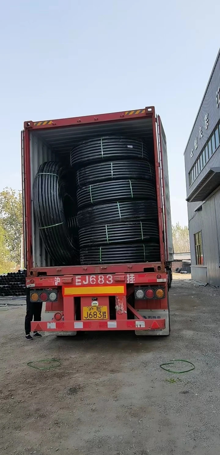 hdpe coil pipe for Wire Cover Protection SDR13.6 SDR11 SDR17