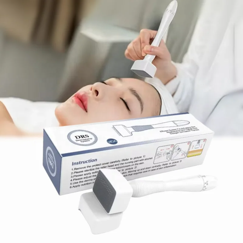 HOT Selling Derma Stamp DRS 140A Adjustable Medical Stainless Steel Needle Skin Care Tool Mirconeedling for Facial Treatment
