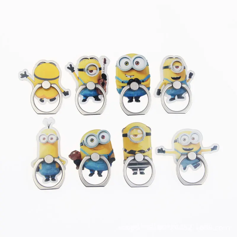 
Wholesaler cartoon acrylic material for iphone ring holder 