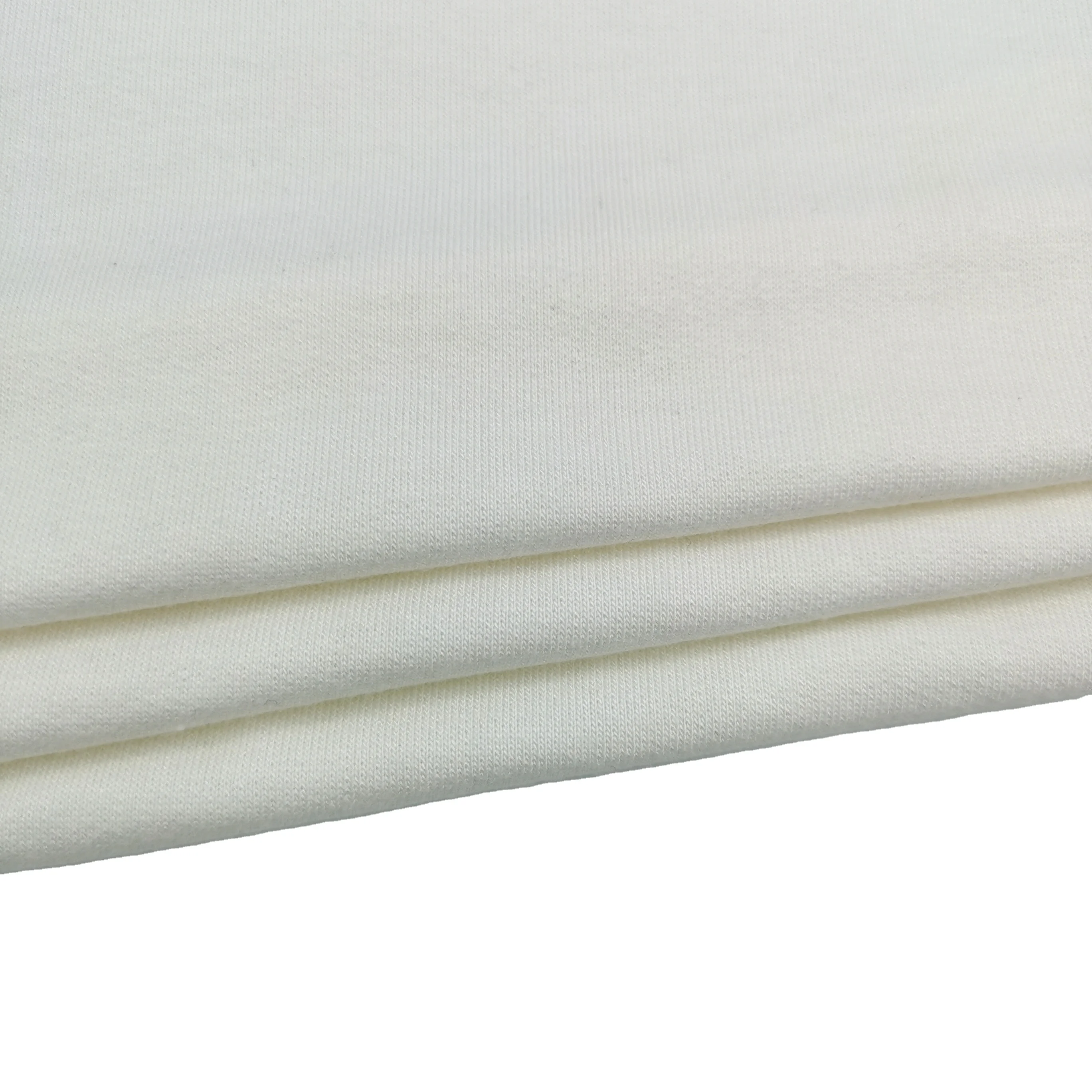 В повседневном стиле французская махровая ткань вязаное изделие 250gsm гладкокрашеные 70% на основе бамбукового волокна, возможность изготовления в соответствии с индивидуальными требованиями клиента для футболки