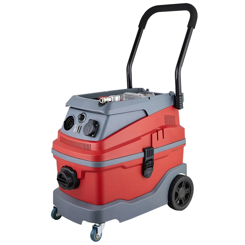 30 Litre 1600W MAX Red Plastic PP tank  wet and dry upright cyclonic vacuum cleaner for car washing machine hotel home