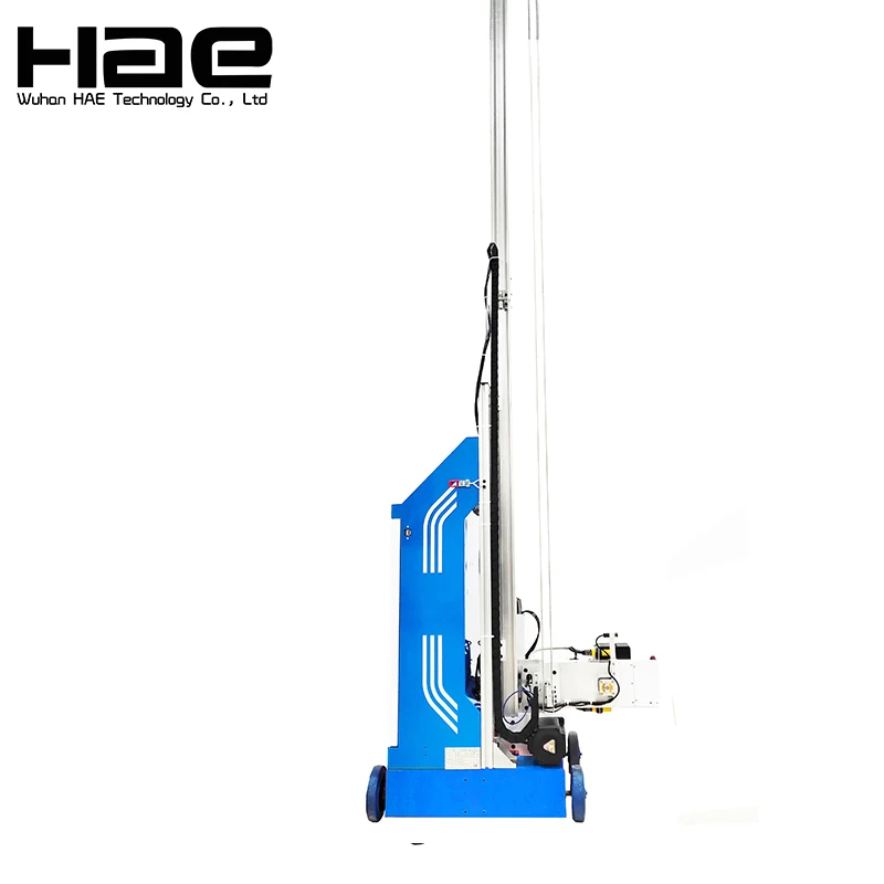 CMYK+W UV Ink  Wall Printer with wheel for indoor wall decoration