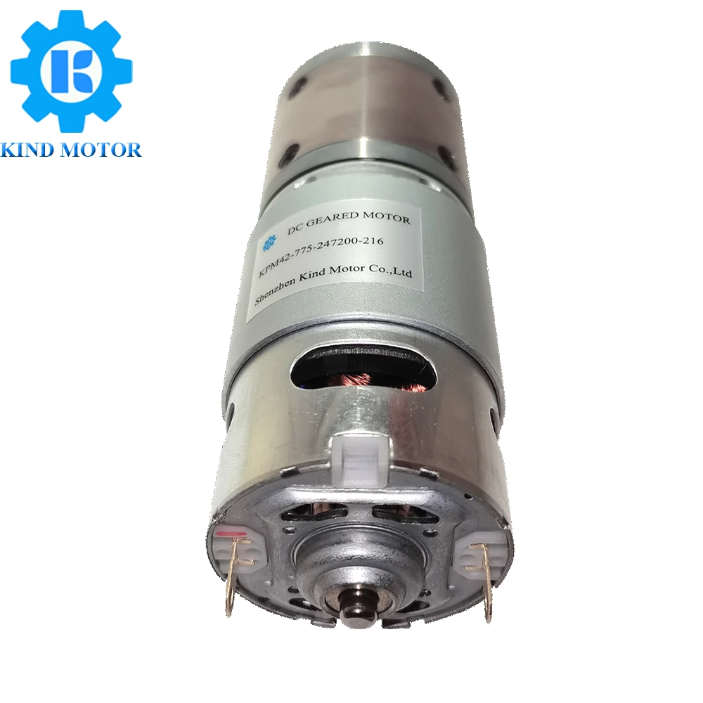 High quality dc 12v 18v 24v 120w 150w 160w 200w pg45775 dc planetary gear motor for power tool