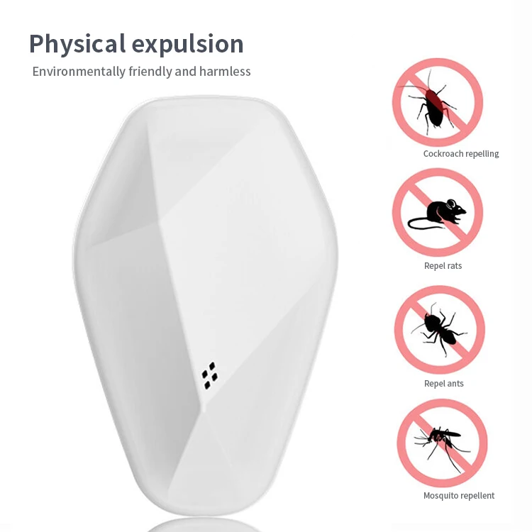 Indoor Pest Control Insect Rat Repellent Ultrasonic Plug In Mouse Repeller