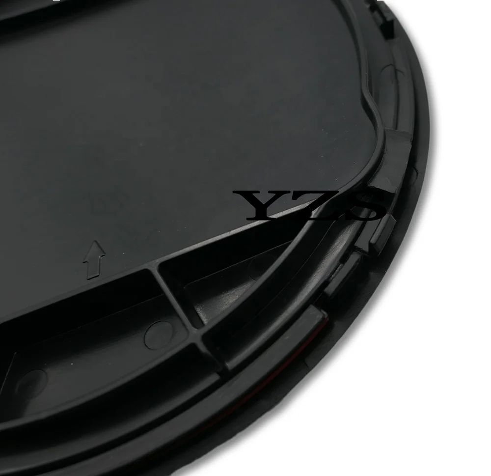 Car Adaptations Grille Mirror Badge Front Logo Glossy Grill Emblem Fit For Mercedes Benz B RABUS style