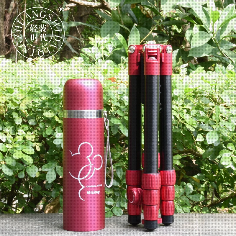 Colorful portable stable  mobile stand tripod for videos professional  dslr foldable aluminum small tripod