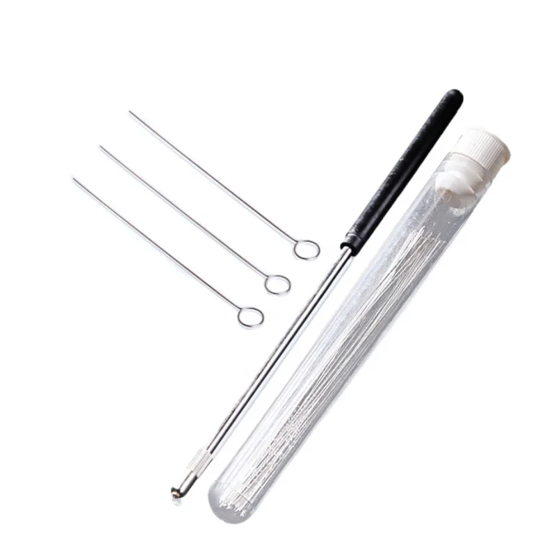 Медный стержень для инокуляции, никель-хром, кольцо для инокуляции, кольцо для инокуляции, стержни для реакции пламени, кронштейн для поддержки SUS