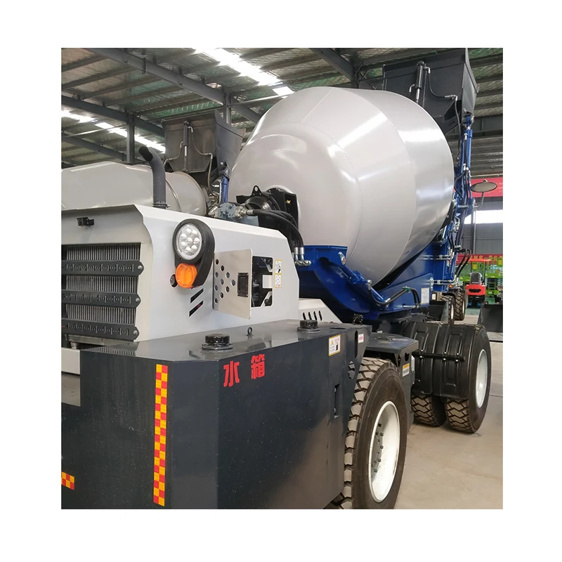 Hot Sale Mini Truck  Concrete Mixer Prices Automatic Electric Concrete Mixer China  Self-loading Concrete Mixer