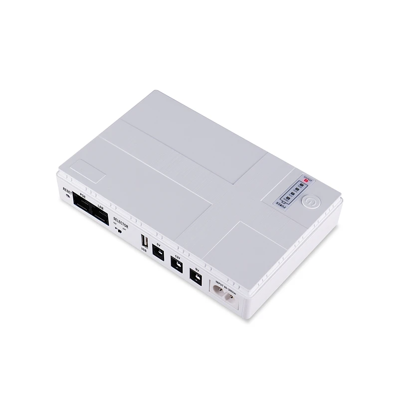 Uninterrupted Power Supply 5v 9v 12V 15V  24v DC UPS for Wifi Router Dc Portable Battery 5v 9v Mini Ups With Poe