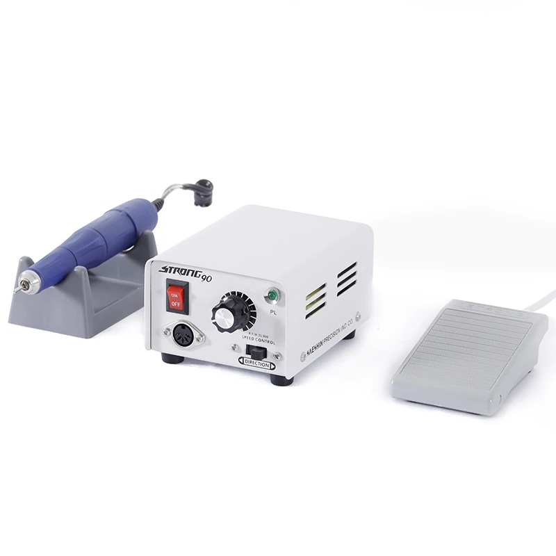 nail drill strong 90 type micromotor 105L electric type micromotor handpiece 40000 RPM carbon brush handpiece