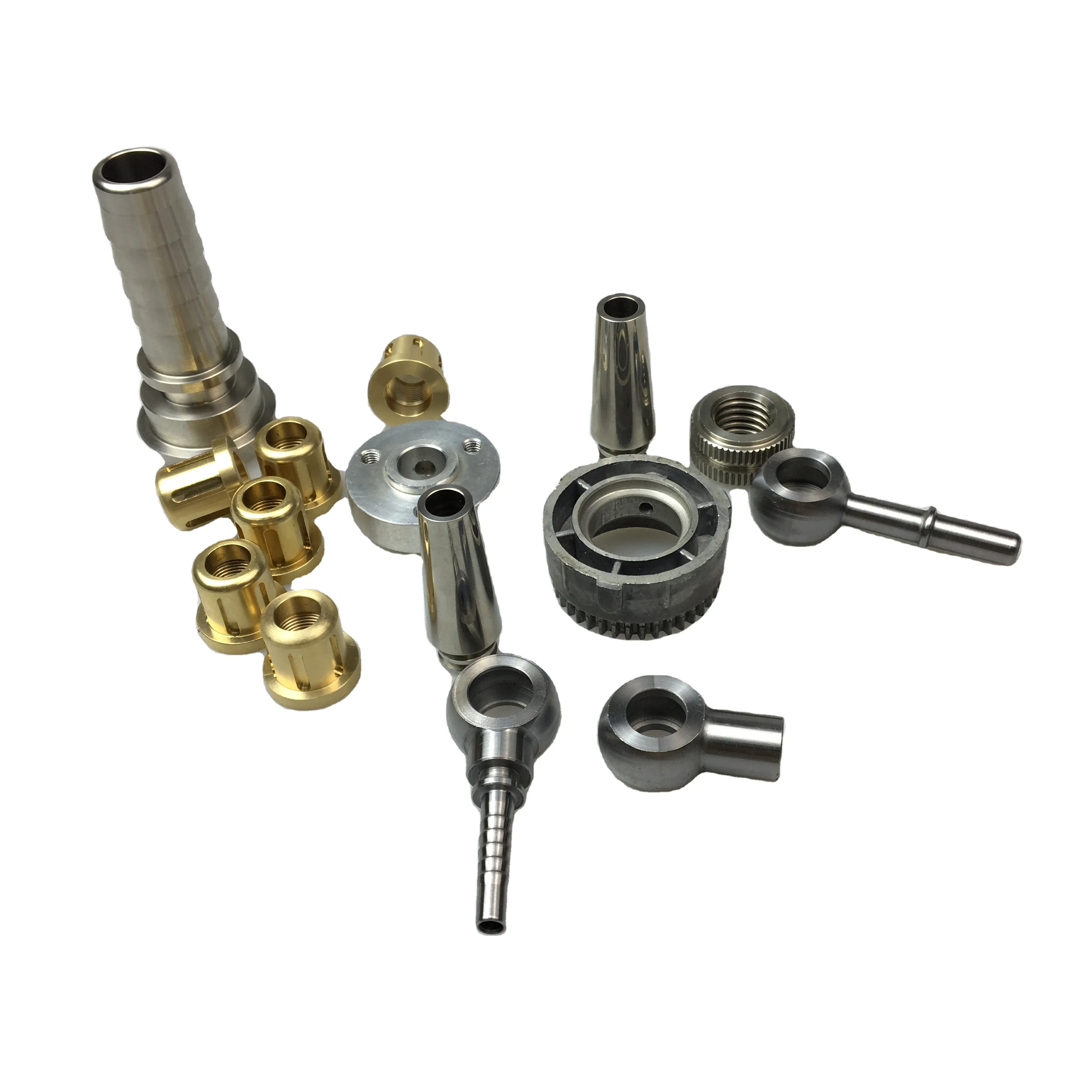 China supplier manufacture anodize black oxide stainless steel aluminum 7075 cnc machining turning parts