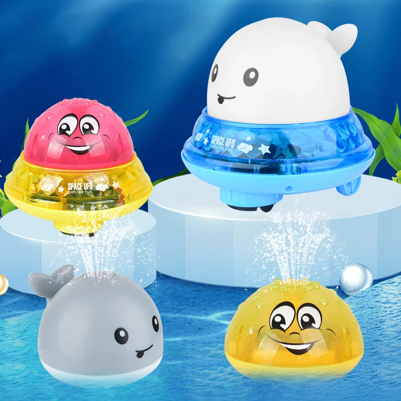 Детские Светящиеся Игрушки для ванны индукционные распылительные Водяные Шарики КИТА