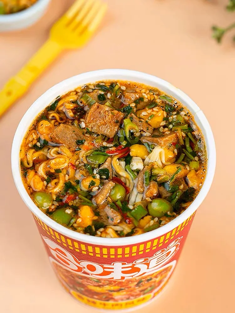 Горячая продажа лапша быстрого приготовления японская 74 г чашка лапши с различными вкусами