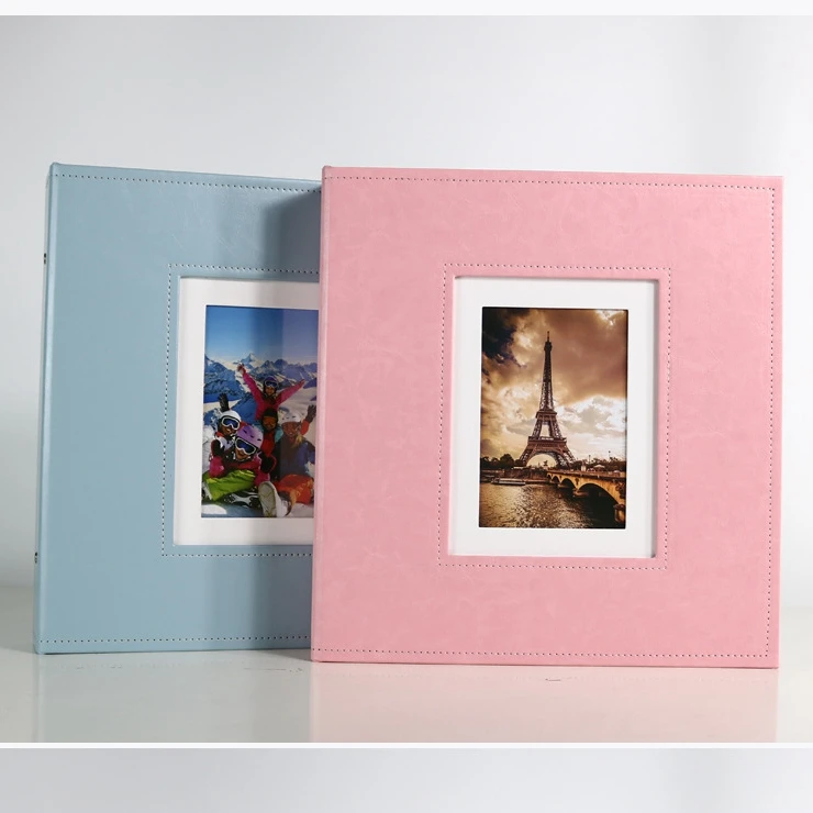 Yicheng Classic 4R 6 inch Leather Photo Albums for 4x6 photos holds 500