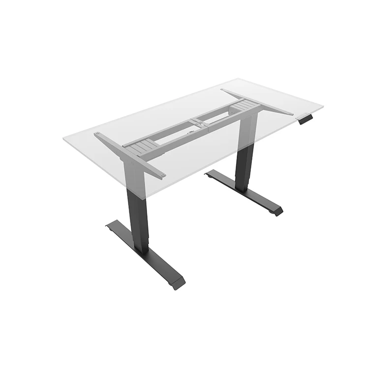 High quality modern lifting frame single dining width height adjustable metal lift office desk table legs for kids