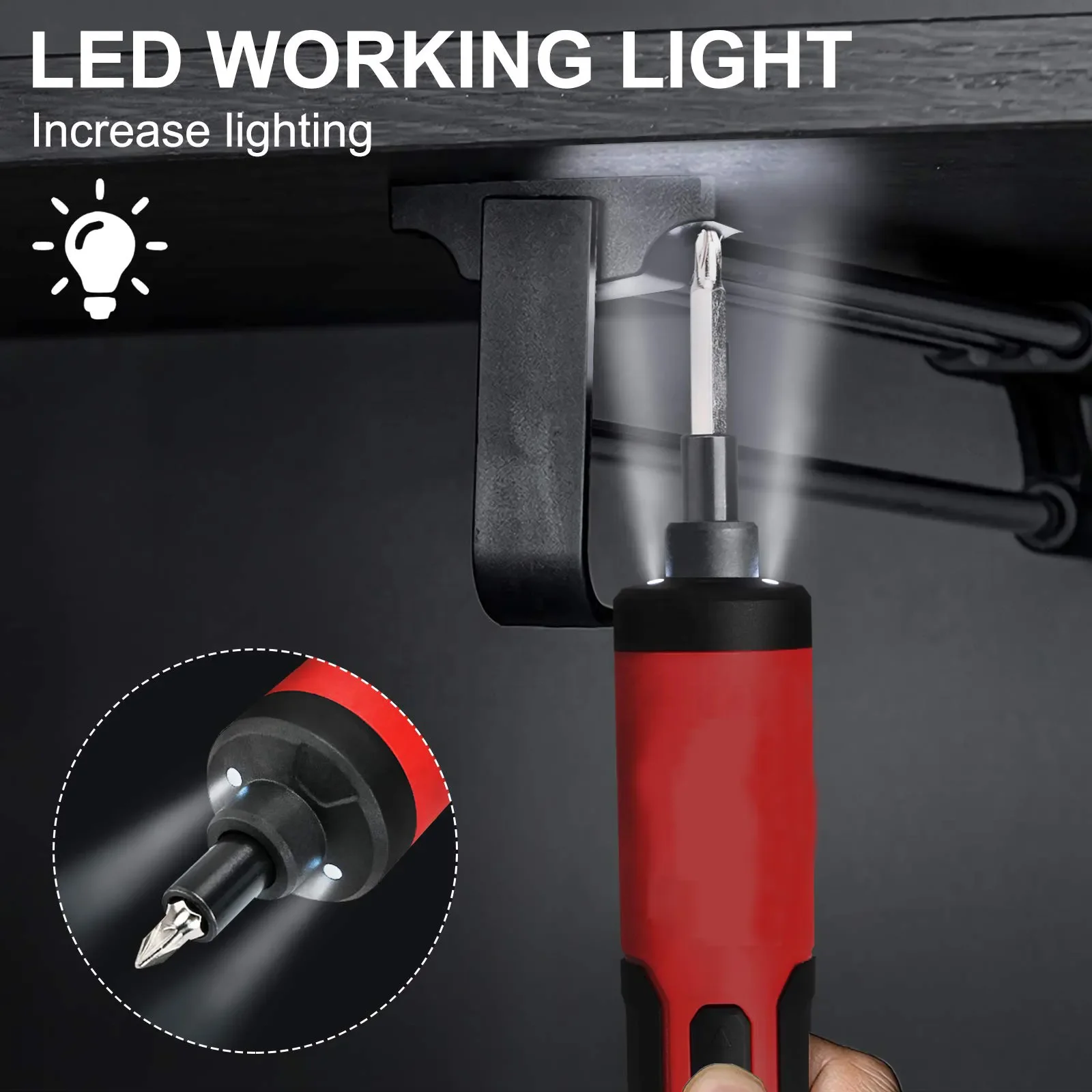 Лидер продаж 3 6 В 1500 мАч литий-ионный аккумулятор 6N.m Крутящий момент USB аккумуляторная электрическая отвертка с 26 магнитными битами