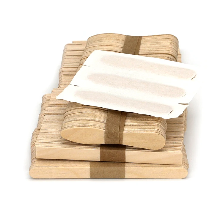 Одноразовая деревянная ложка для мороженого