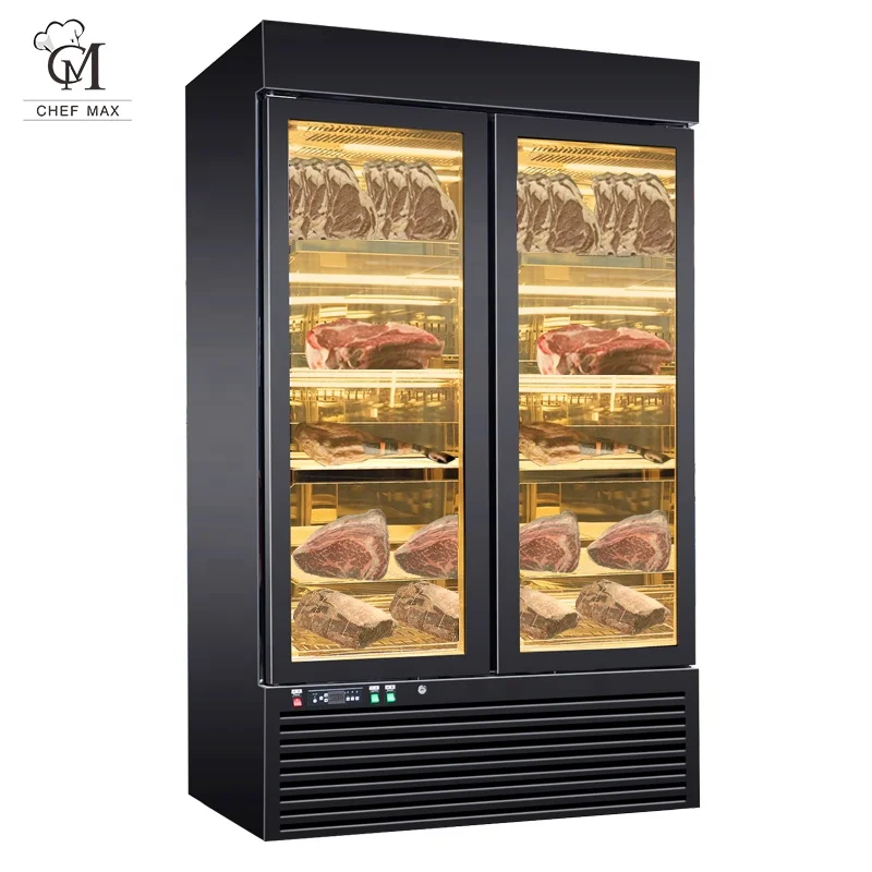CHEFMAX industrial meat freezer  refrigerator fridge dry aging cabinet machine