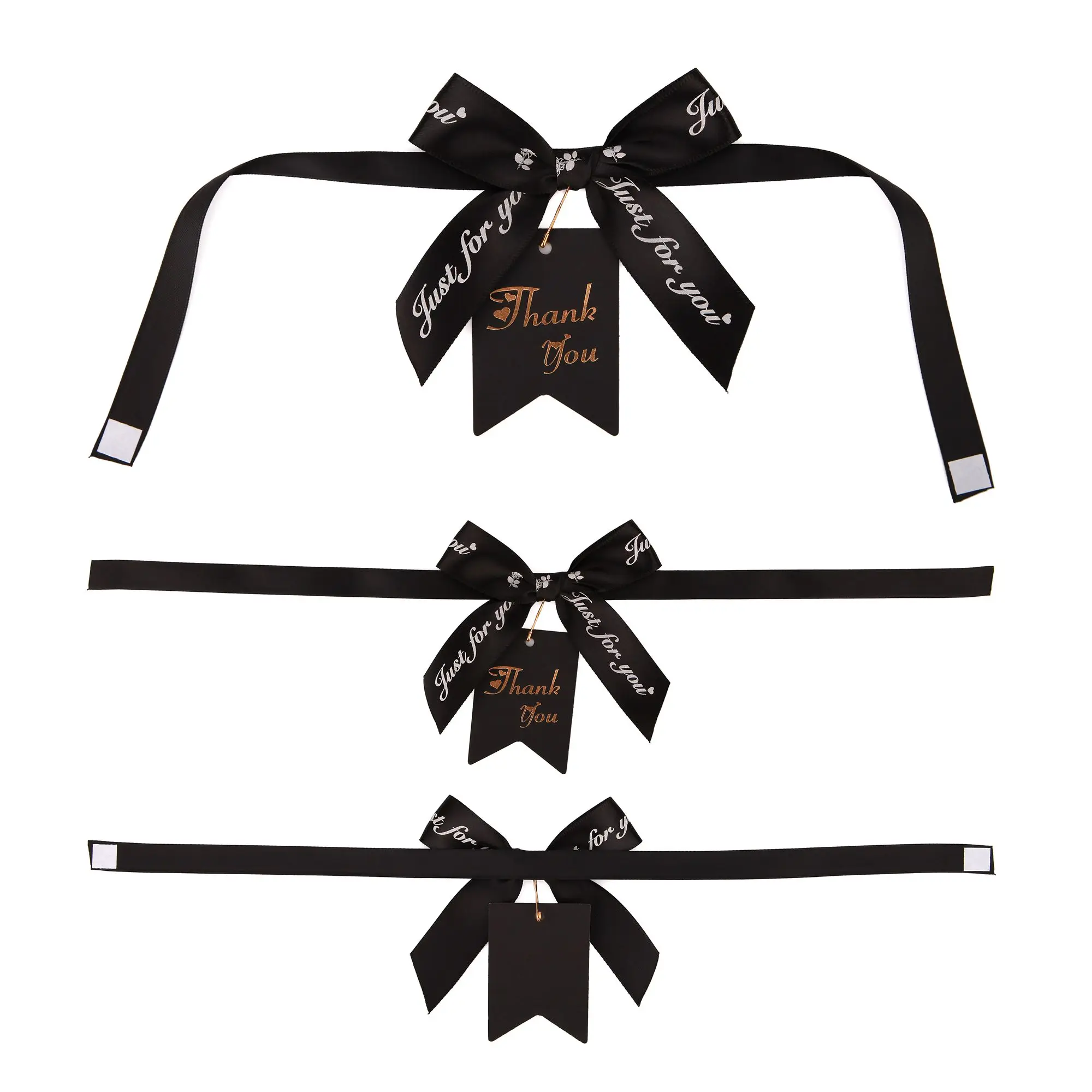 Factory Price Satin Ribbon Pre-Made Bows Ribbon Bow Gift Packing Ribbons For Bows Wholesale