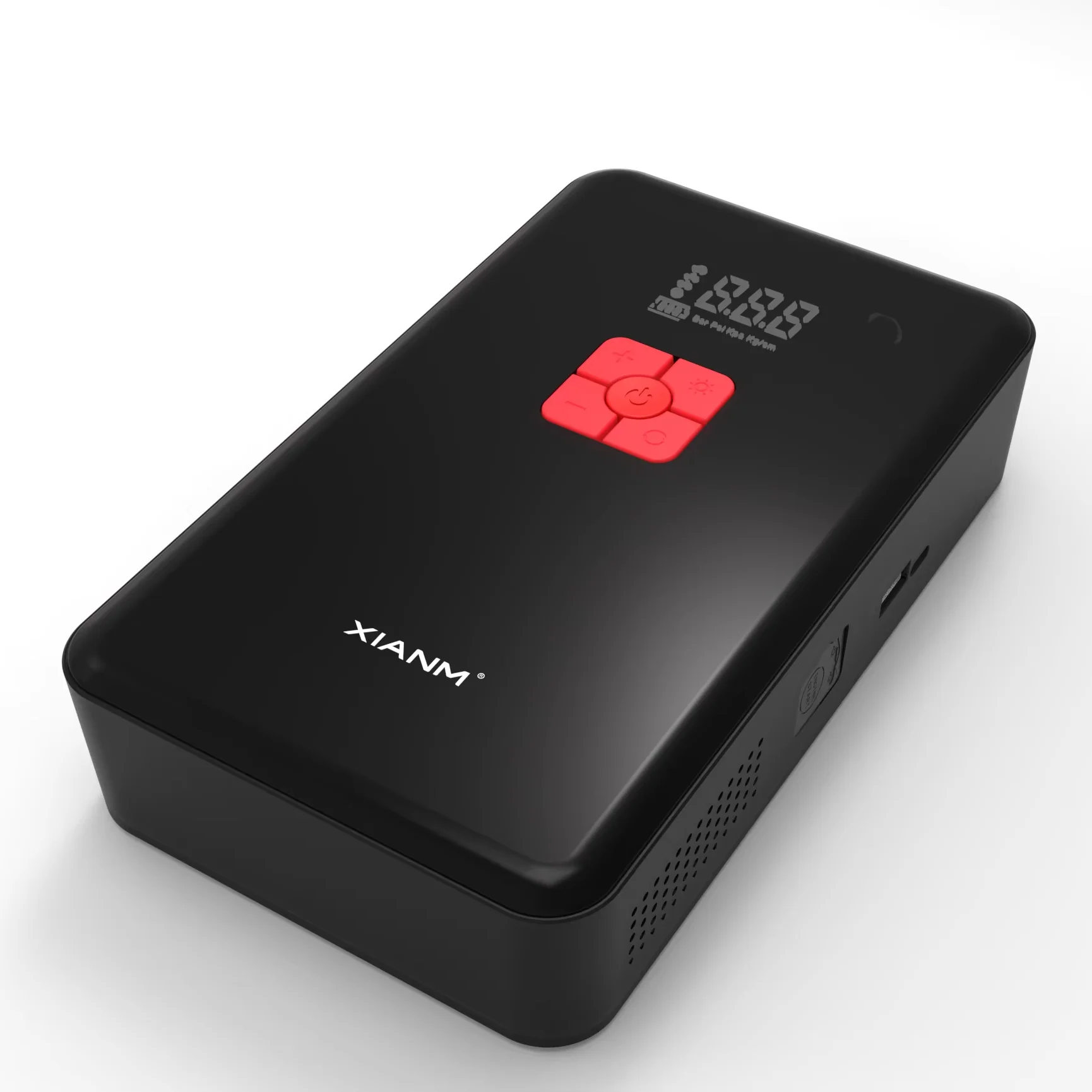 Mini Portable Wireless Car Electrical Air Pump LED Light Tire Inflatable Tyre Inflator Car Bicycle Truck Ball Compatible