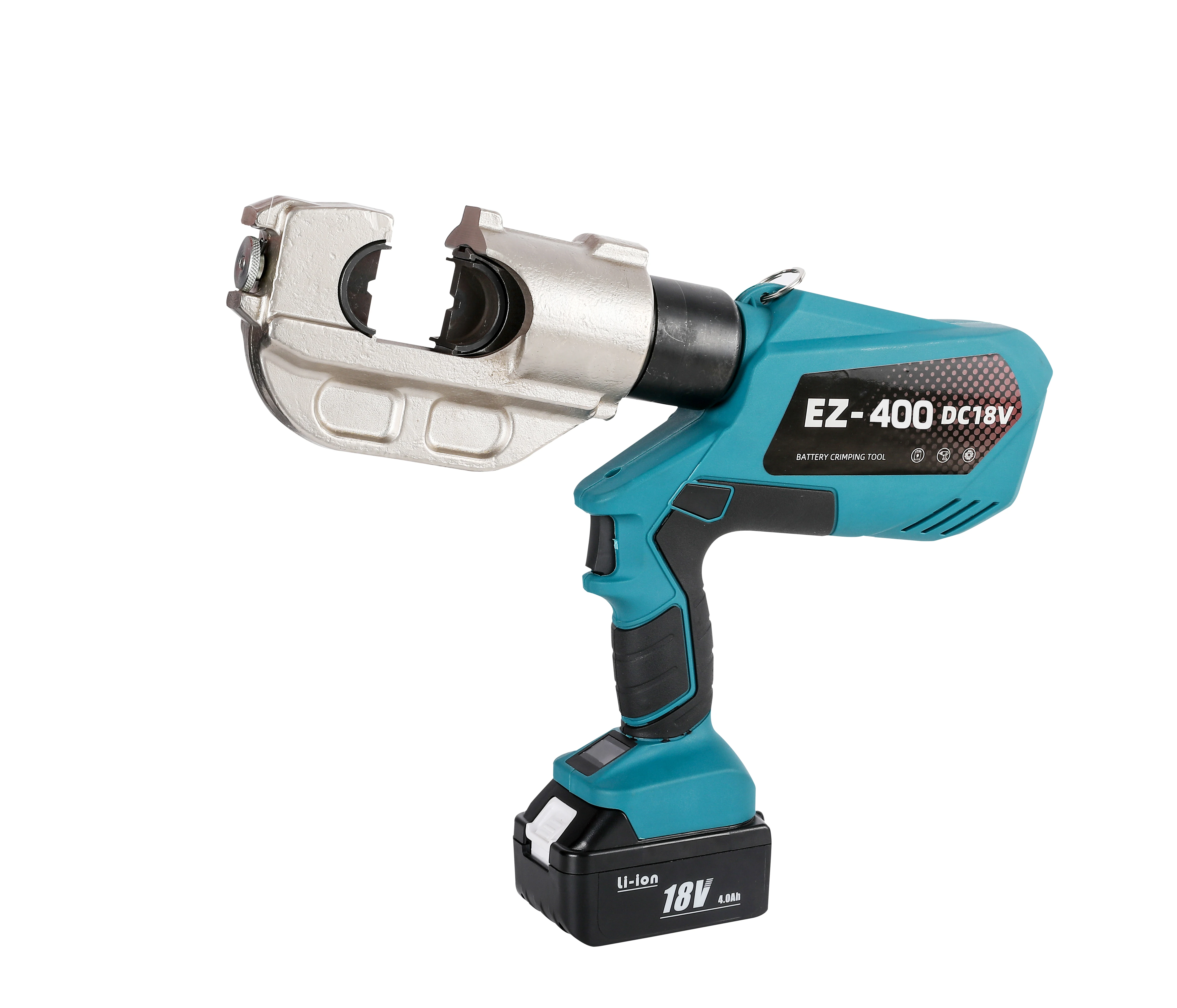 EZ-400 Lithium ion Battery Powered 120KN Hydraulic Crimping Tools With Charger