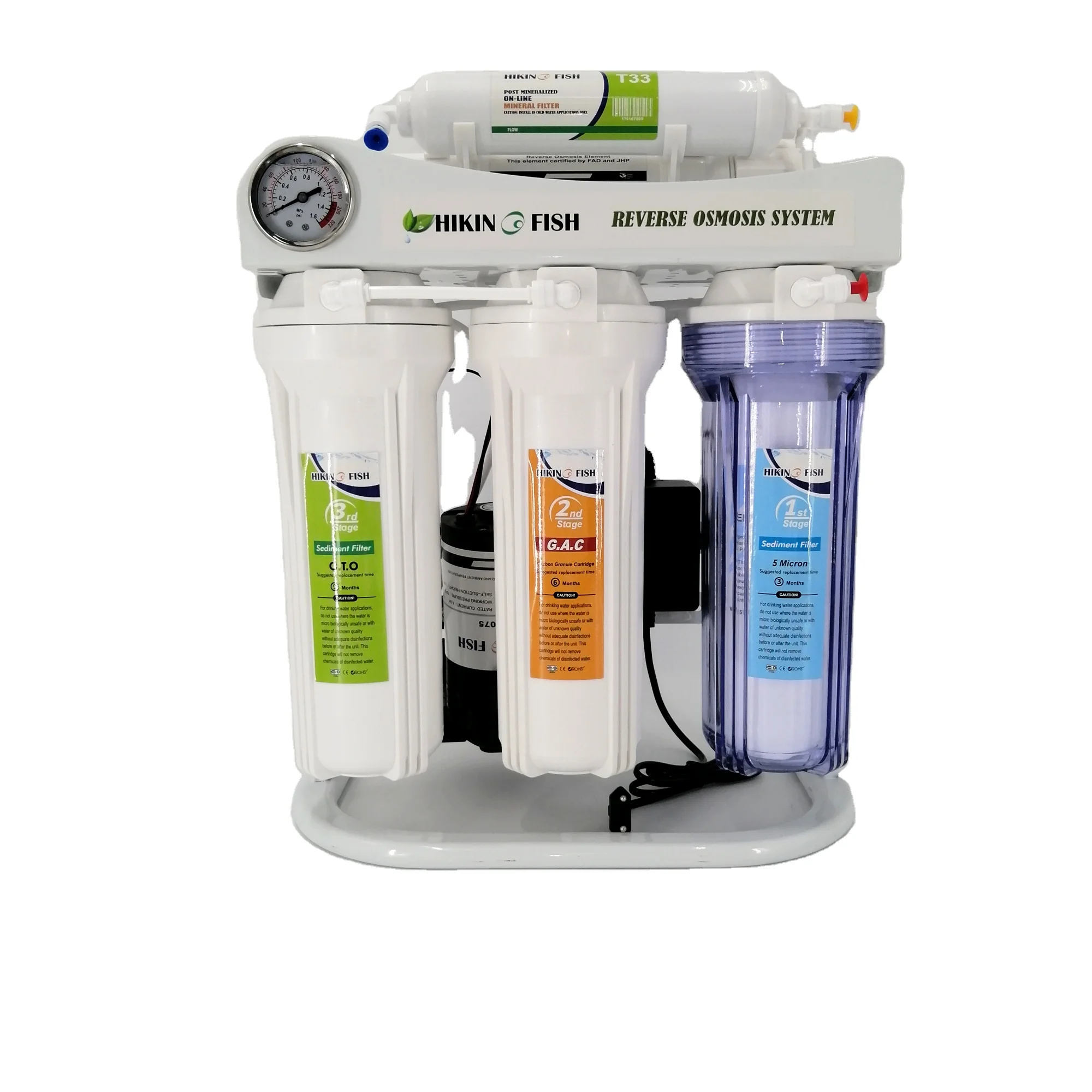 
hot sale 5 stage reverse osmosis system water filter machine aqua ro water purifier 