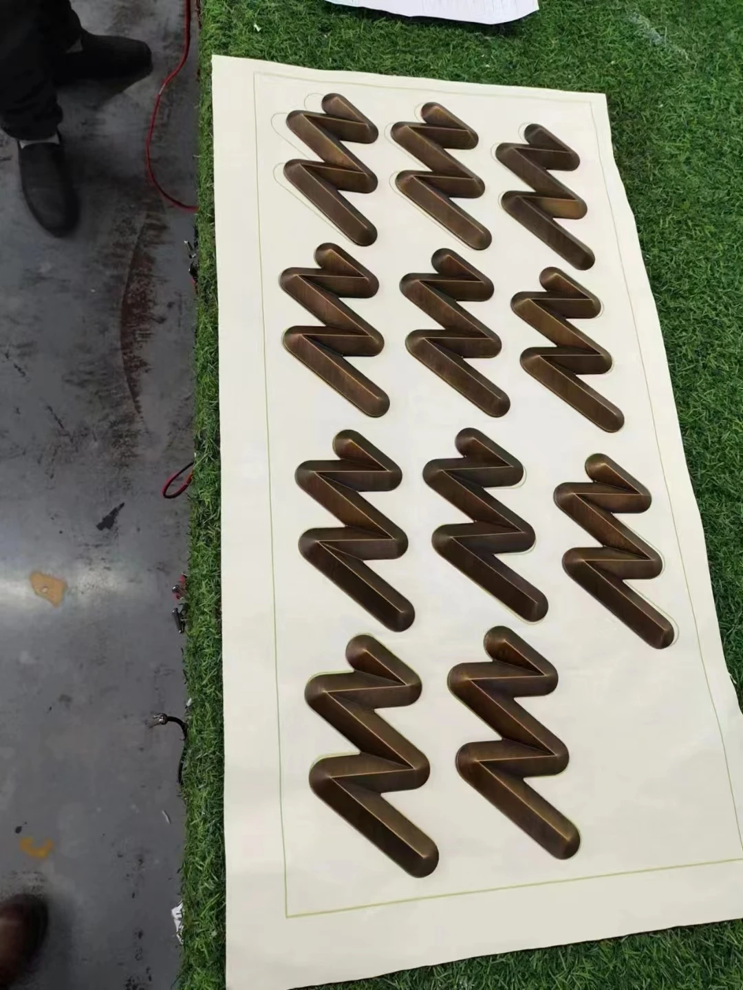 Hot selling 3D Custom metal letter High-end room number letter 3D carving letters