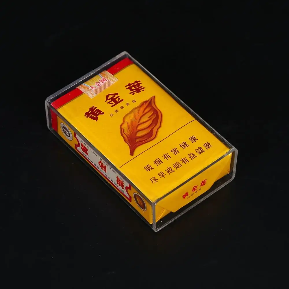 
Customized Waterproof Transparent Acrylic Cigar Box Cigarette Display Case 